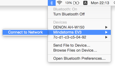 Bluetooth PAN in OS X